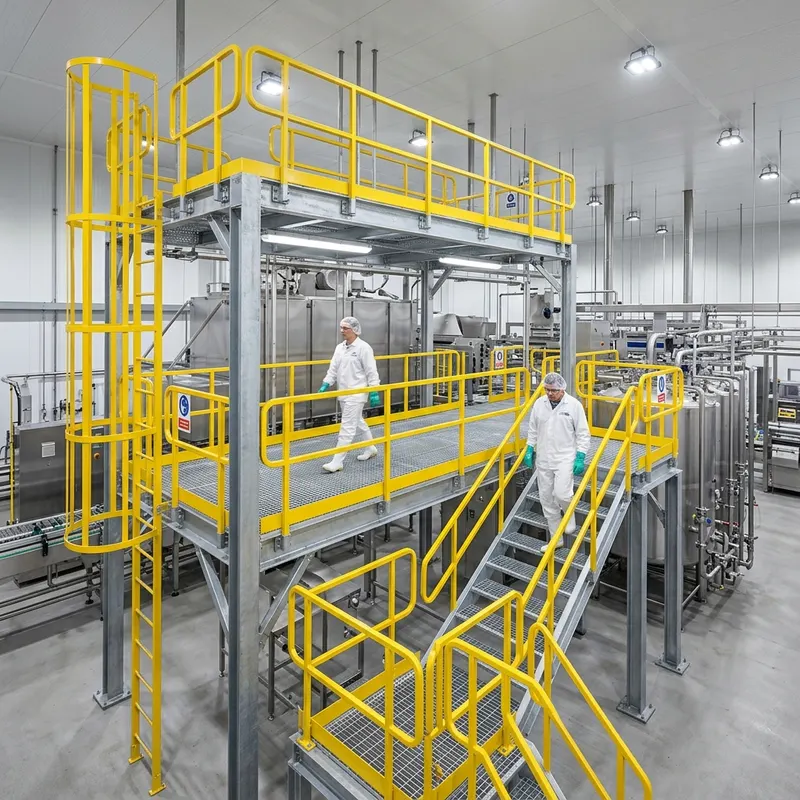 Plataformas de Operação industriais com segurança NR12